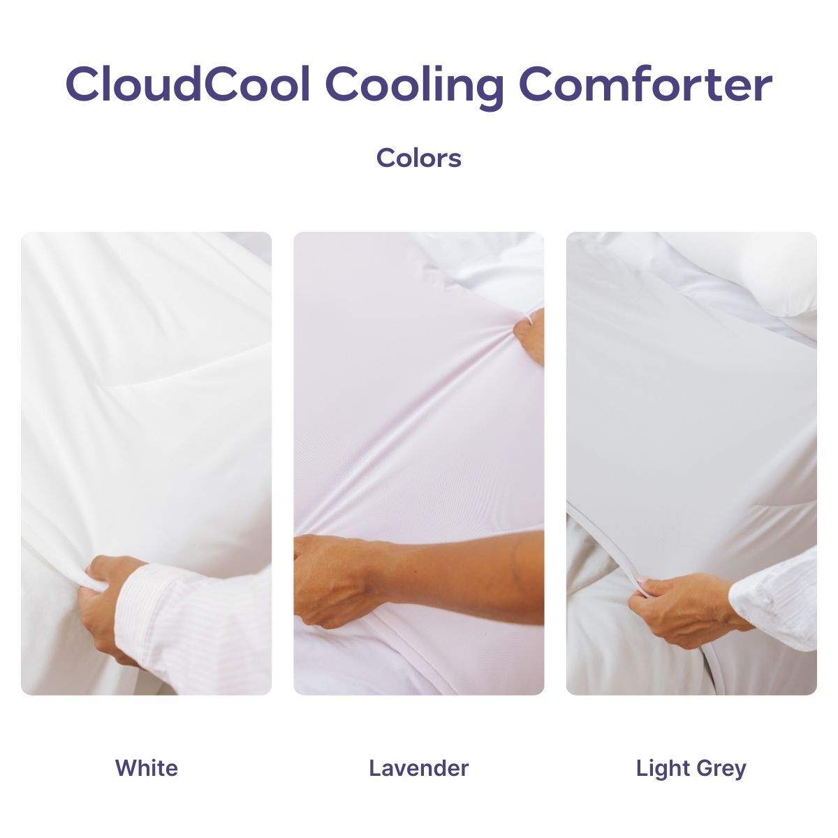 CloudCool™ Cooling Comforter, Cool-to-the-Touch on Both Sides