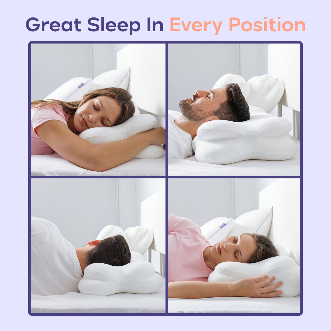 CloudAlign™ Pillow, Wake Up Pain-Free