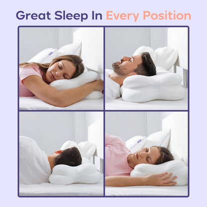 CloudAlign™ Pillow, Wake Up Pain-Free