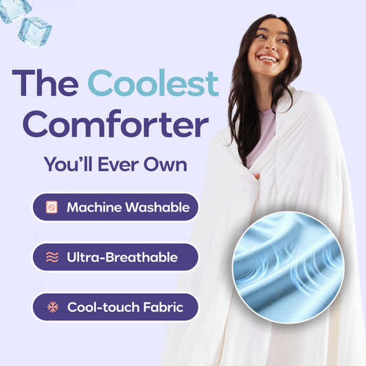 CloudCool™ Cooling Comforter, Cool-to-the-Touch on Both Sides
