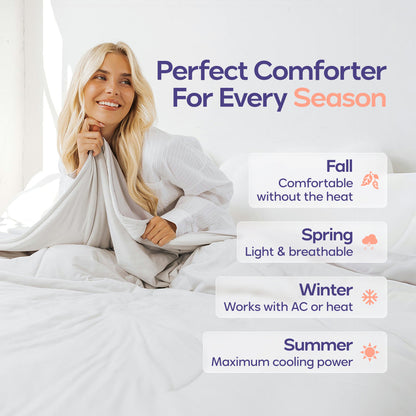CloudCool™ Cooling Comforter, Cool-to-the-Touch on Both Sides