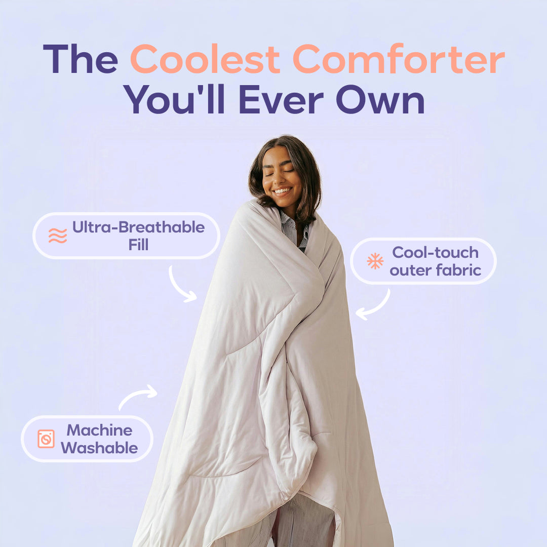 CloudCool™ Cooling Comforter, Cool-to-the-Touch on Both Sides