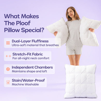 Ploof Pillow, Sink Into a Cloud Every Night